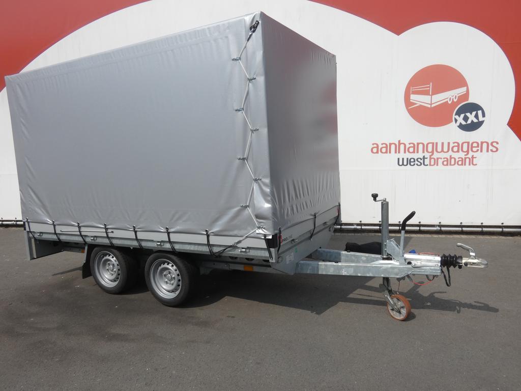 Proline Plateauwagen tandemas 301x155cm 2100kg
